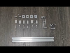 Συστήματα εγκατάστασης ηλιακών φωτοβολταϊκών με κλίση επίπεδης οροφής 1200 mm φωτοβολταϊκό σιδηρόδρομο MRA3