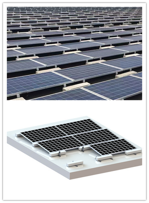 Επίπεδη κλίση ηλιακό PV στεγών που τοποθετεί τα συστήματα 1200mm PV που τοποθετούν τη ράγα MRA3